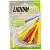 Lignum Tee PlasticTees Multicolour 12-Pack 82 mm